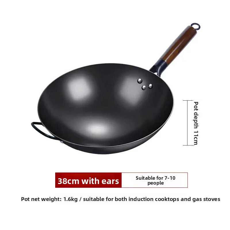 Iron Nitride Non-Stick Wok