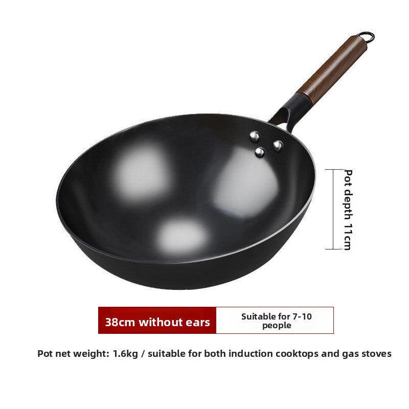 Iron Nitride Non-Stick Wok