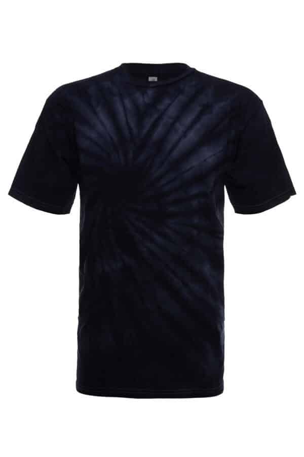 Midnight Spiral Tie ﻿Dye