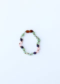 Fluorite + Lapis Lazuli + Rose Quartz || Gemstone Anklet or Bracelet