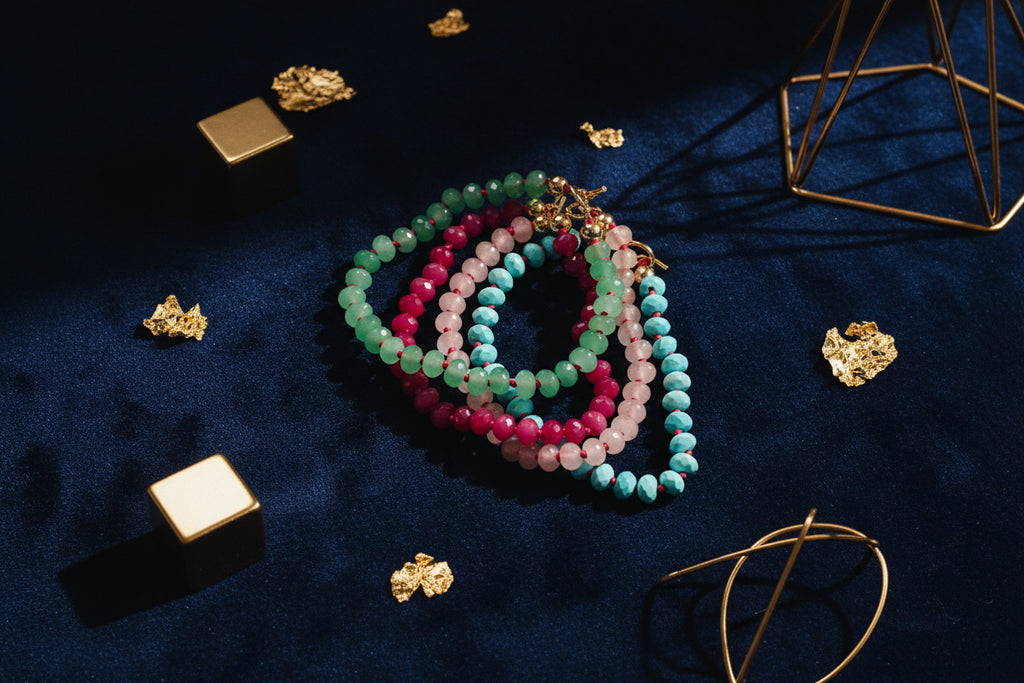 Turquoise + 14k Gold Filled Toggle || Gemstone Necklace