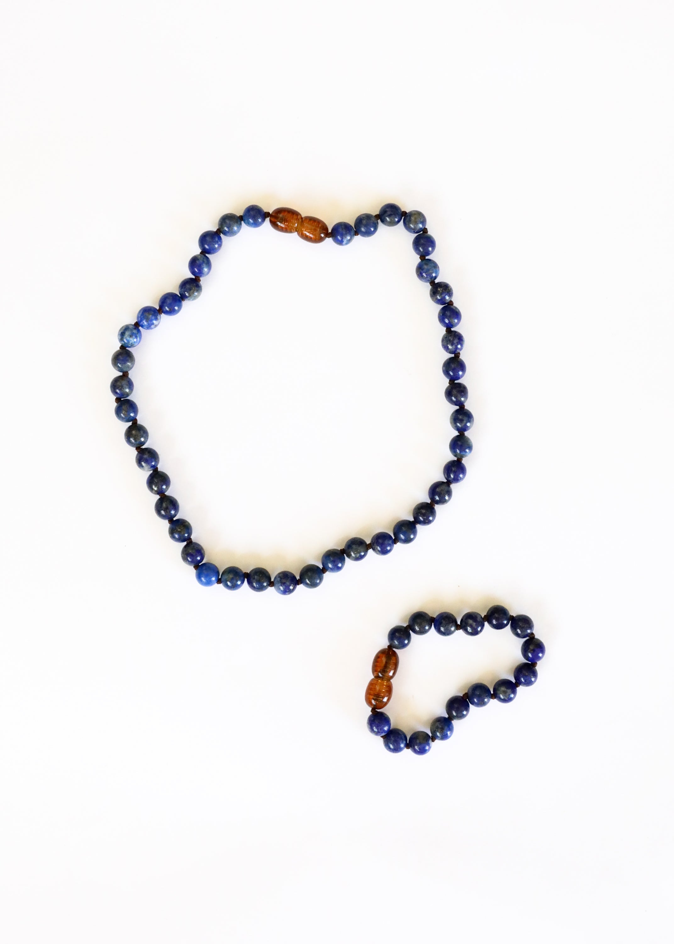 Pure Gemstone + Lapis || Necklace