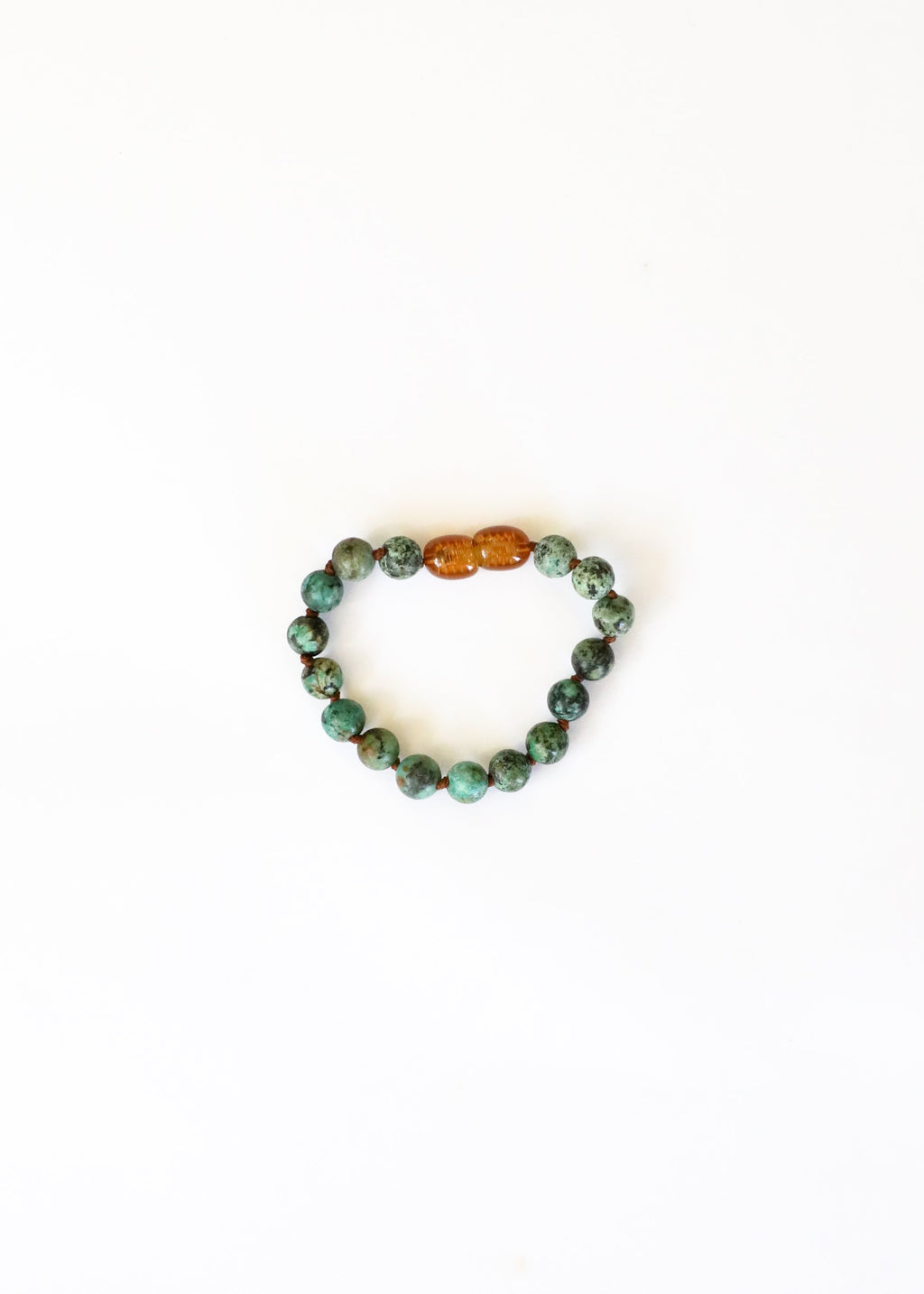 Pure Gemstone + Turquoise Jasper || Baby Bracelet