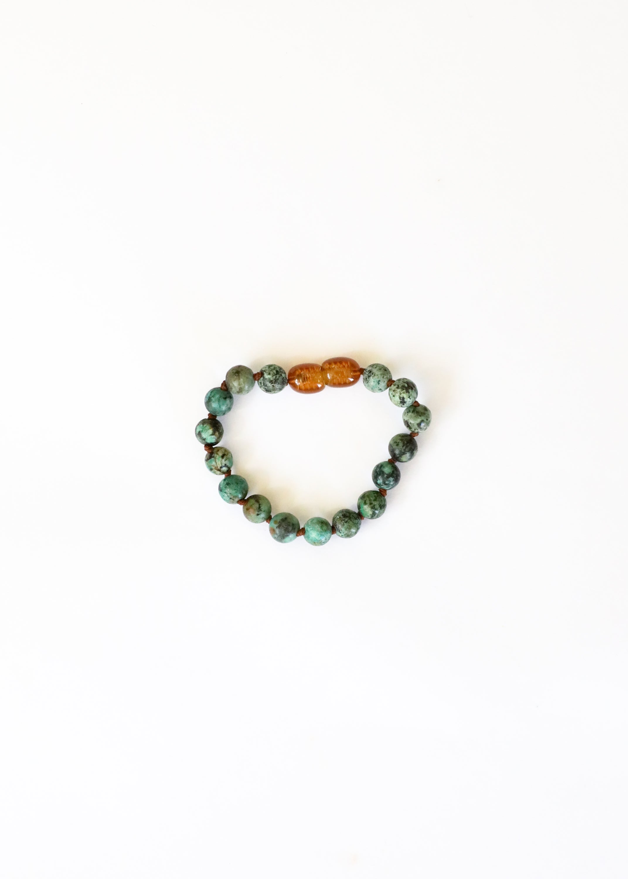 Pure Gemstone + Turquoise Jasper || Baby Bracelet