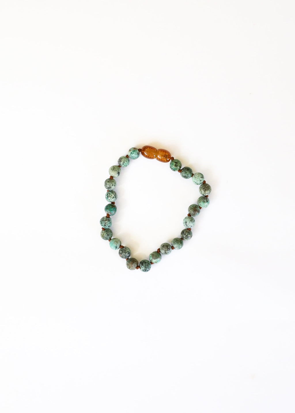 Pure Gemstone + Turquoise Jasper || Baby Bracelet