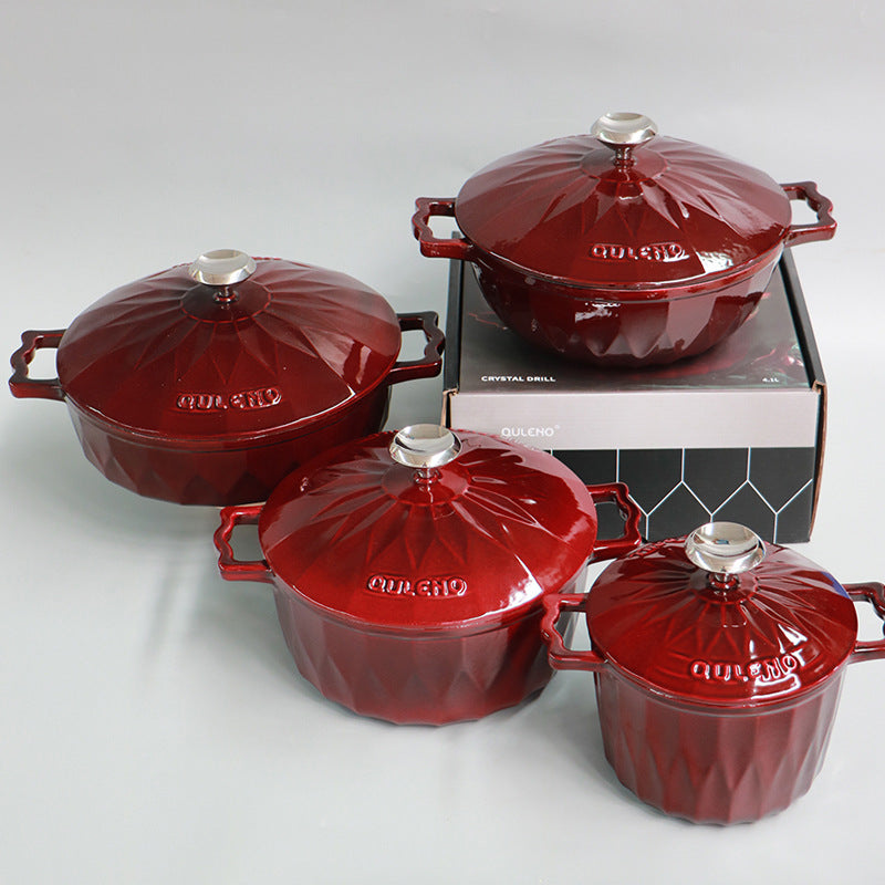 Enamel Cast Iron Dutch Oven Pot