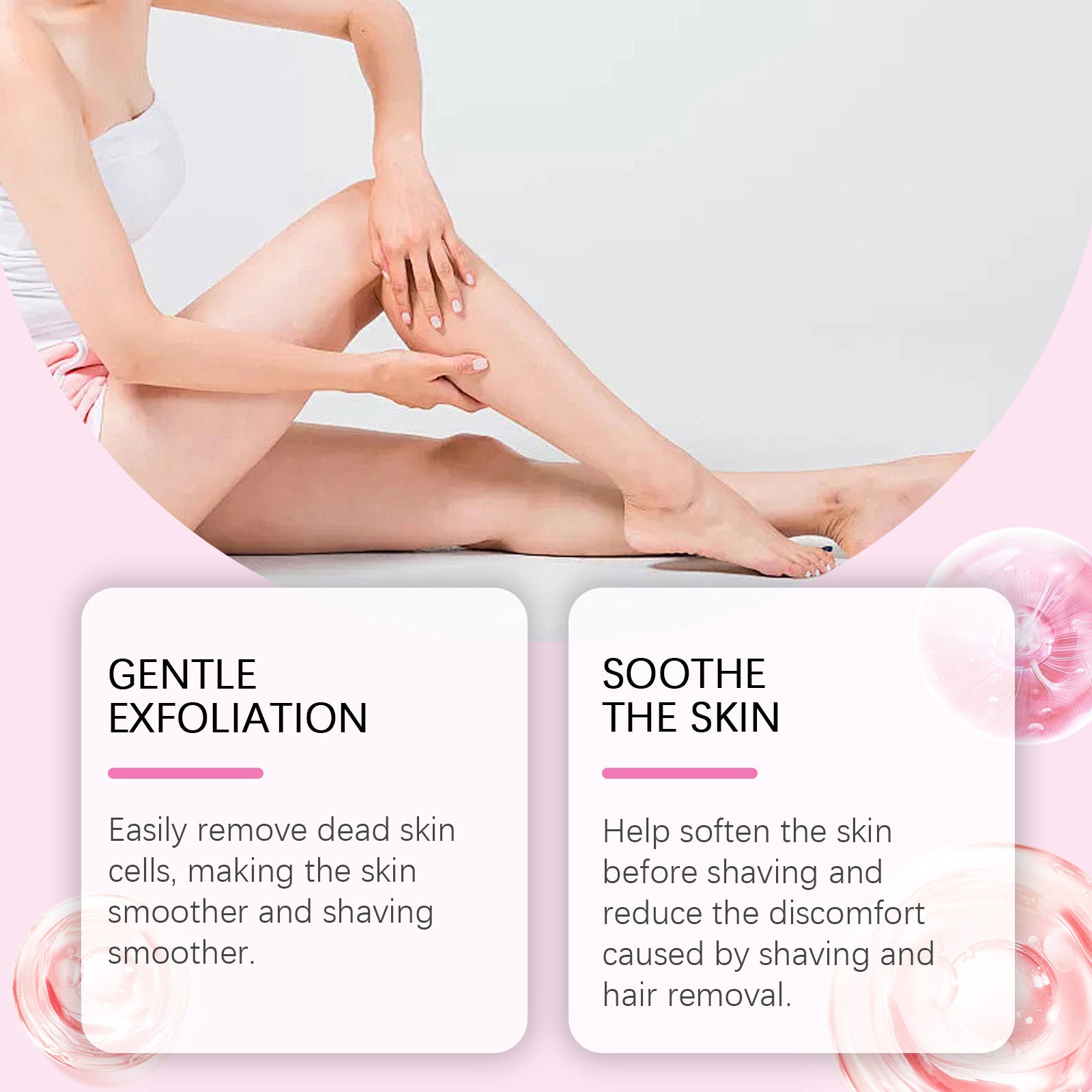 Pre-Shave Hair Removal Scrub | Herbal Exfoliating Body Scrub