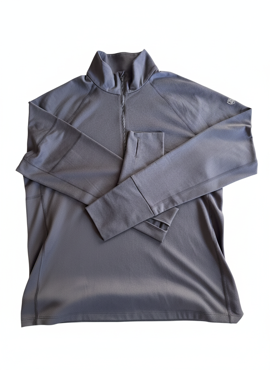 Foudy Mid-Weight Long Sleeve ½ Zip Top