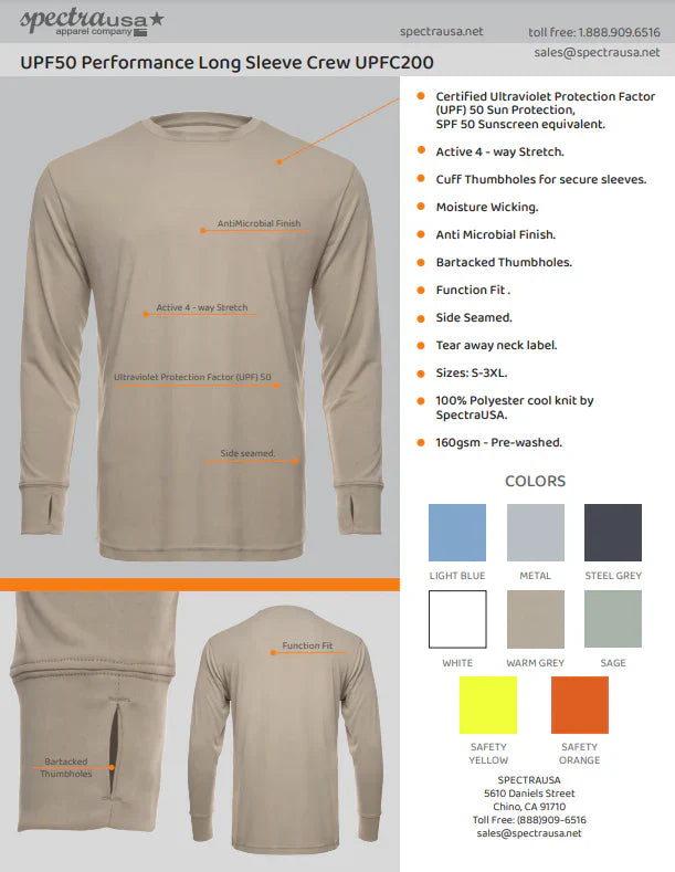 UPF 50 Performance Crew