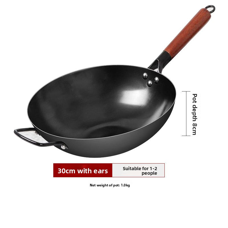Iron Nitride Non-Stick Wok