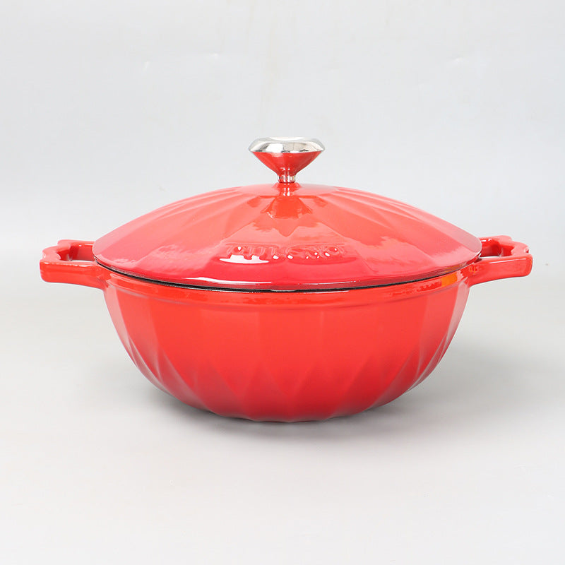 Enamel Cast Iron Dutch Oven Pot